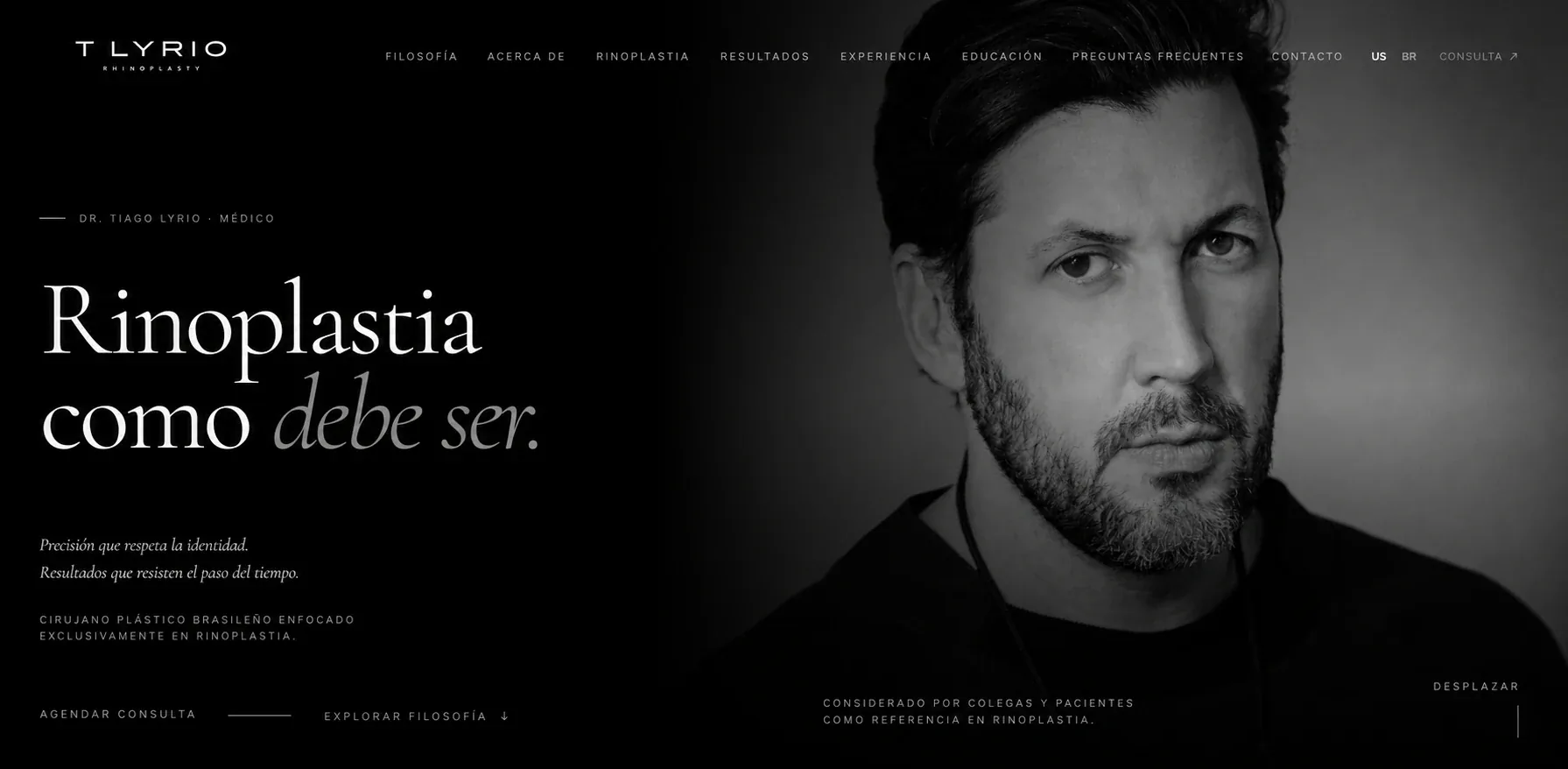 Referencia visual premium para cirujano plástico